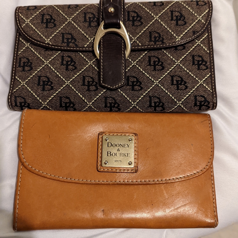 2 Dooney & Bourke wallets
